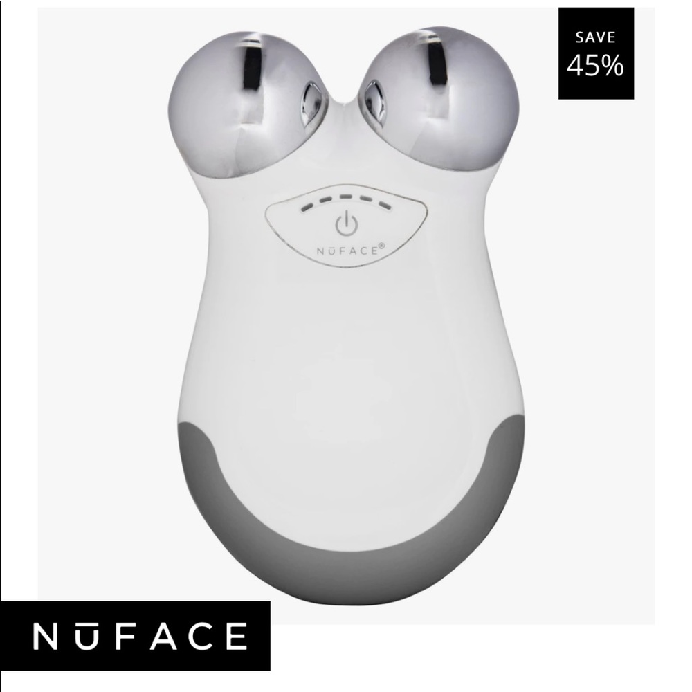 NuFACE Mini Facial Toner Travel-friendly, facial toning microcurrent dev…